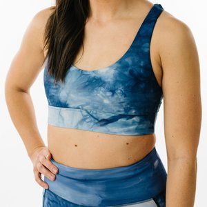 Zyia Navy Hendrix Light n Tight Strappy Bra